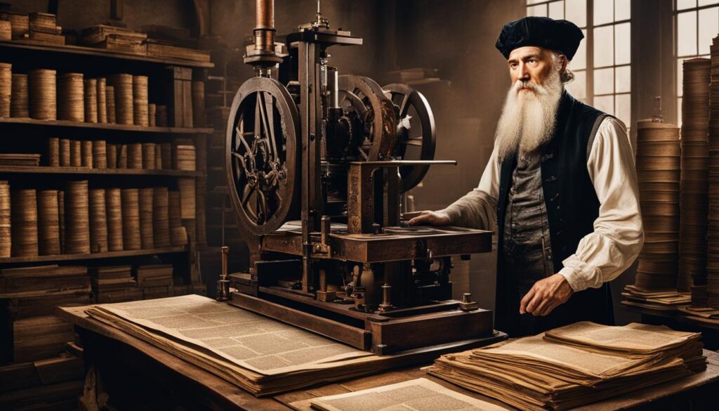 Johannes Gutenberg und der Buchdruck