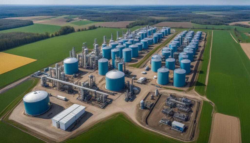 Gasspeicher in Deutschland
