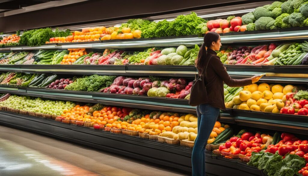 gesund einkaufen