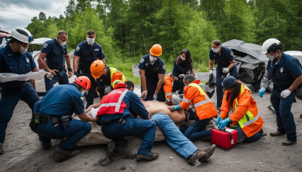 Verantwortung und Haftung von Ersthelfern