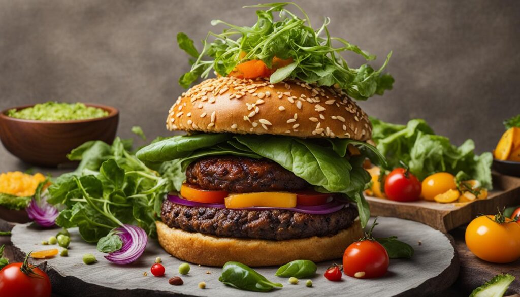 Insekten-Burger