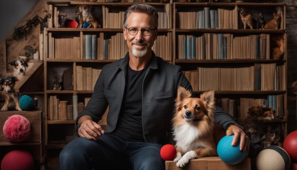Martin Rütter with a dog