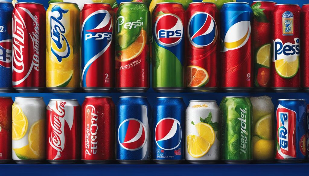 Pepsi Limonaden