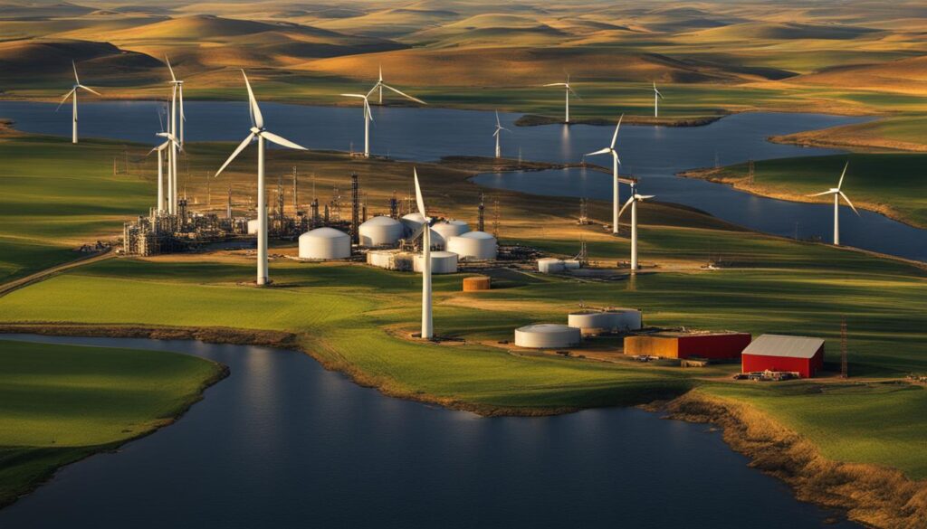 Ölbranche und erneuerbare Energien